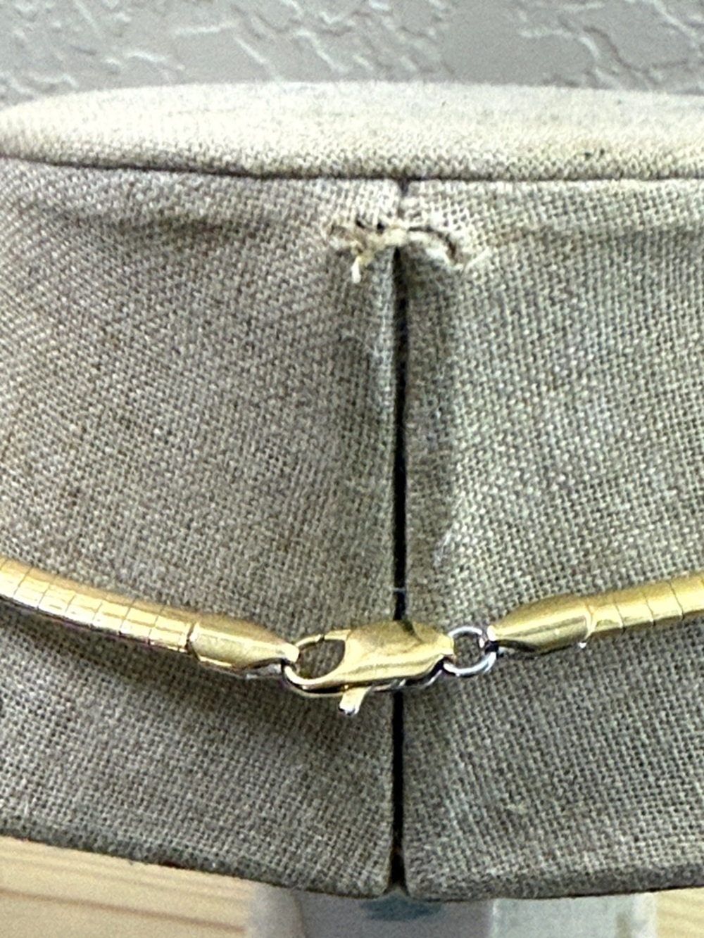 Fashion Jewelry Gold Tone Collar Necklace - Picture 3 of 6